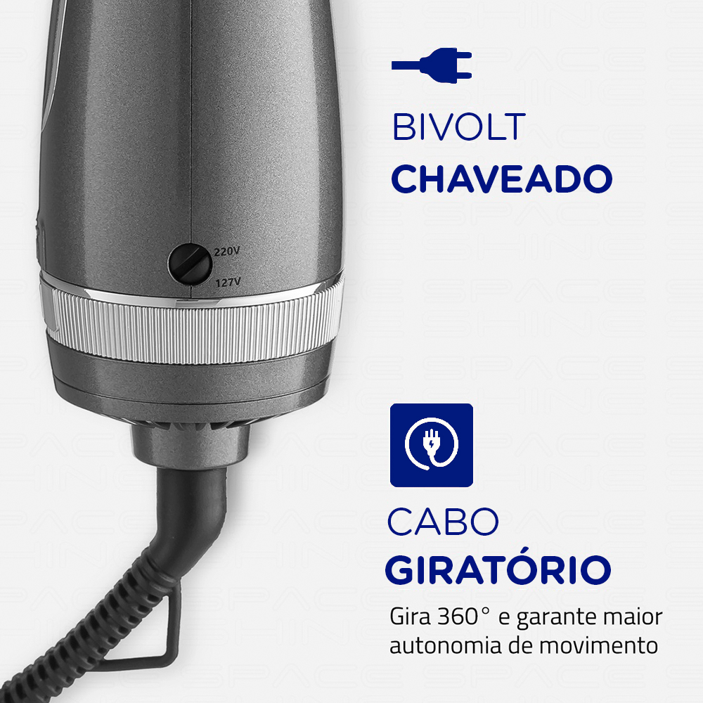 Escova Secadora Mondial Space Shine 1300W — foto 4