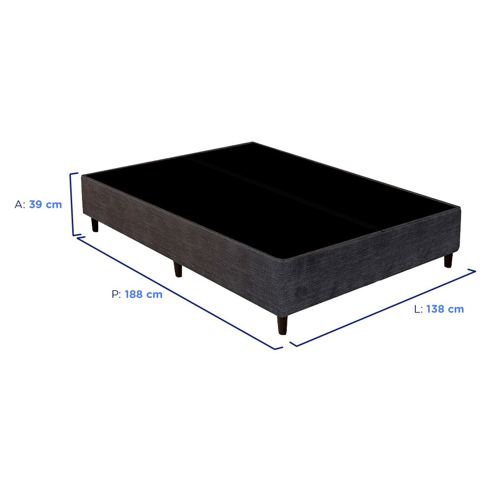 Base Cama Box Gazin Casal Bossa Nova 138x188cm — foto 3