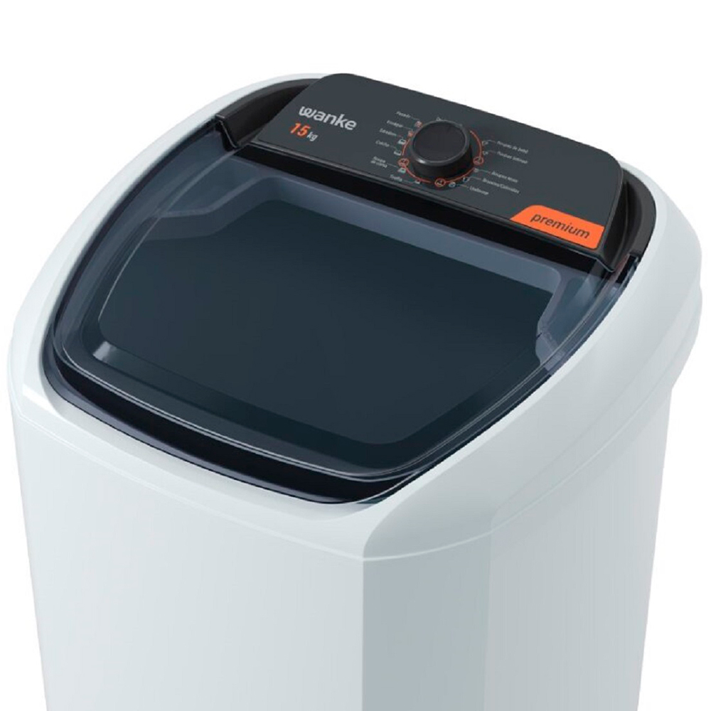 Tanquinho Wanke Premium 15kg Semiautomático 10 programas LWBE150T3 — foto 6