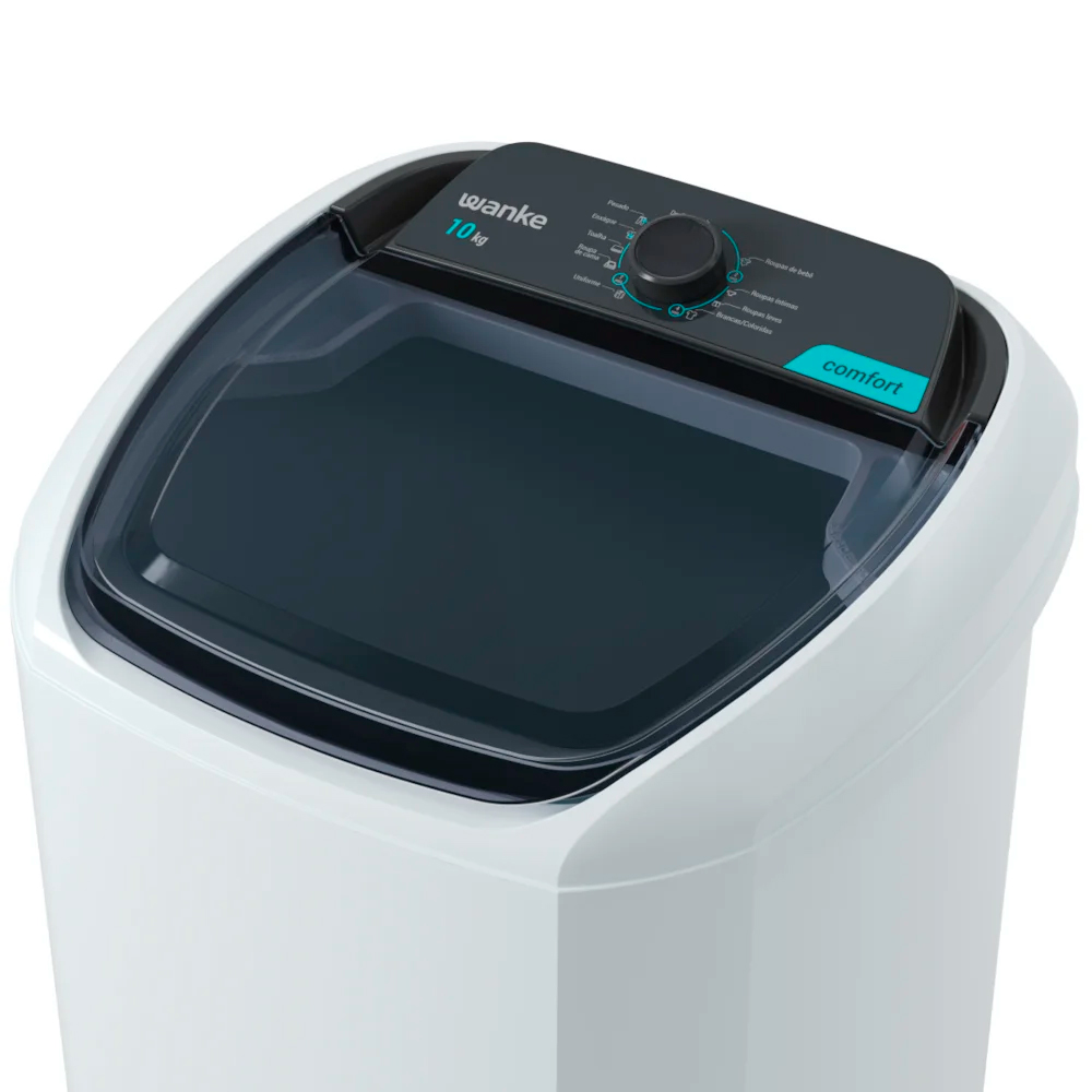 Tanquinho Wanke Comfort 10kg Semiautomático 8 Programas LWBE100T3 — foto 9