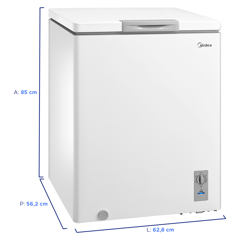 Freezer Midea 145L 1 Porta Horizontal MDRC207SLA01 — foto 3