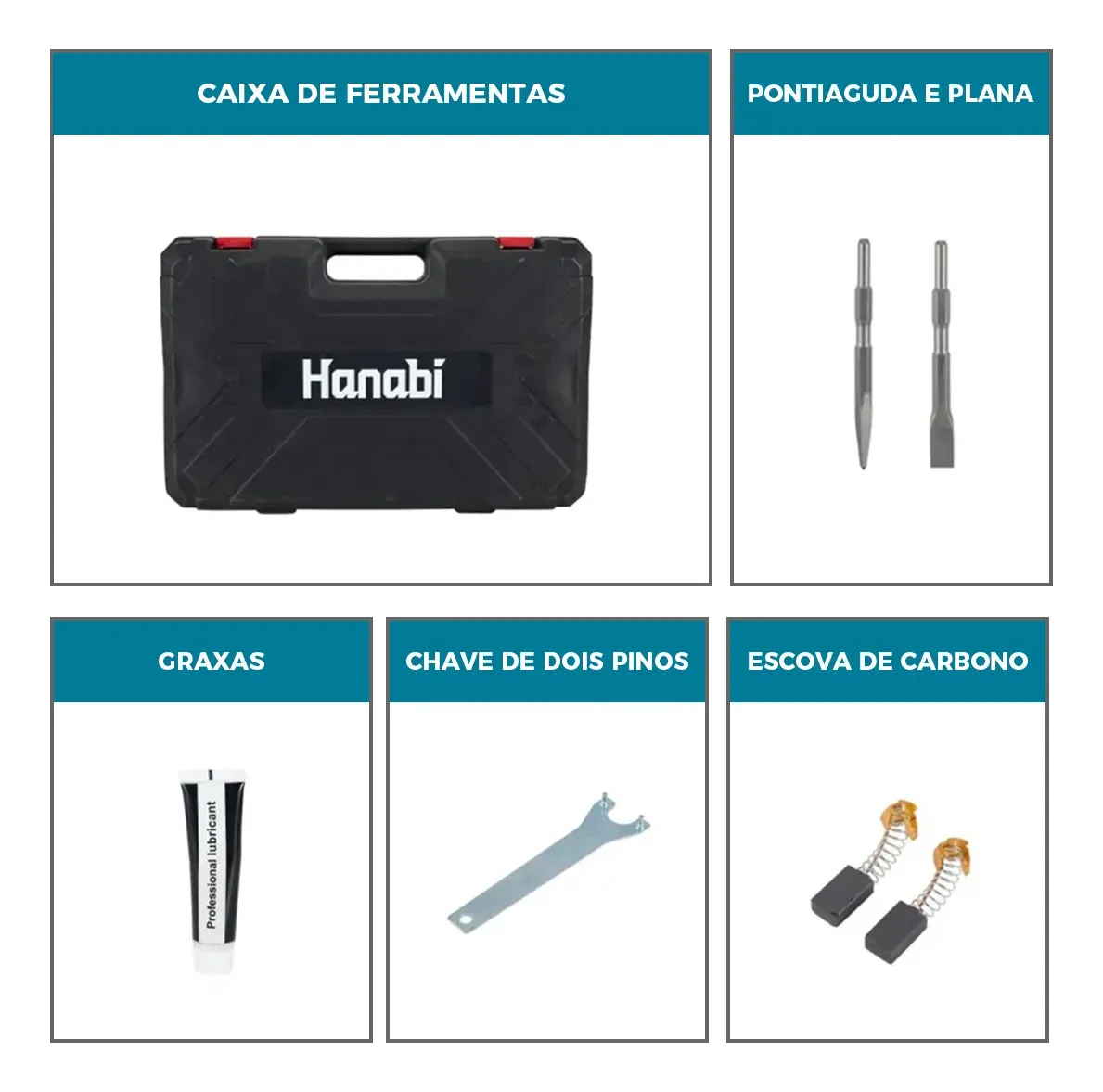 Martelete Sds Plus Profissional Para Reformas Residenciais — foto 3
