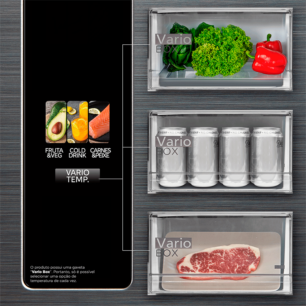 Geladeira Midea  474L Frost Free Multidoor MD-RF691FGD463 — foto 9