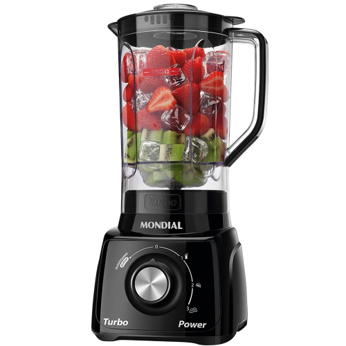 Liquidificador Mondial Turbo Power L99FB 2,2L 550W 3 Velocidades