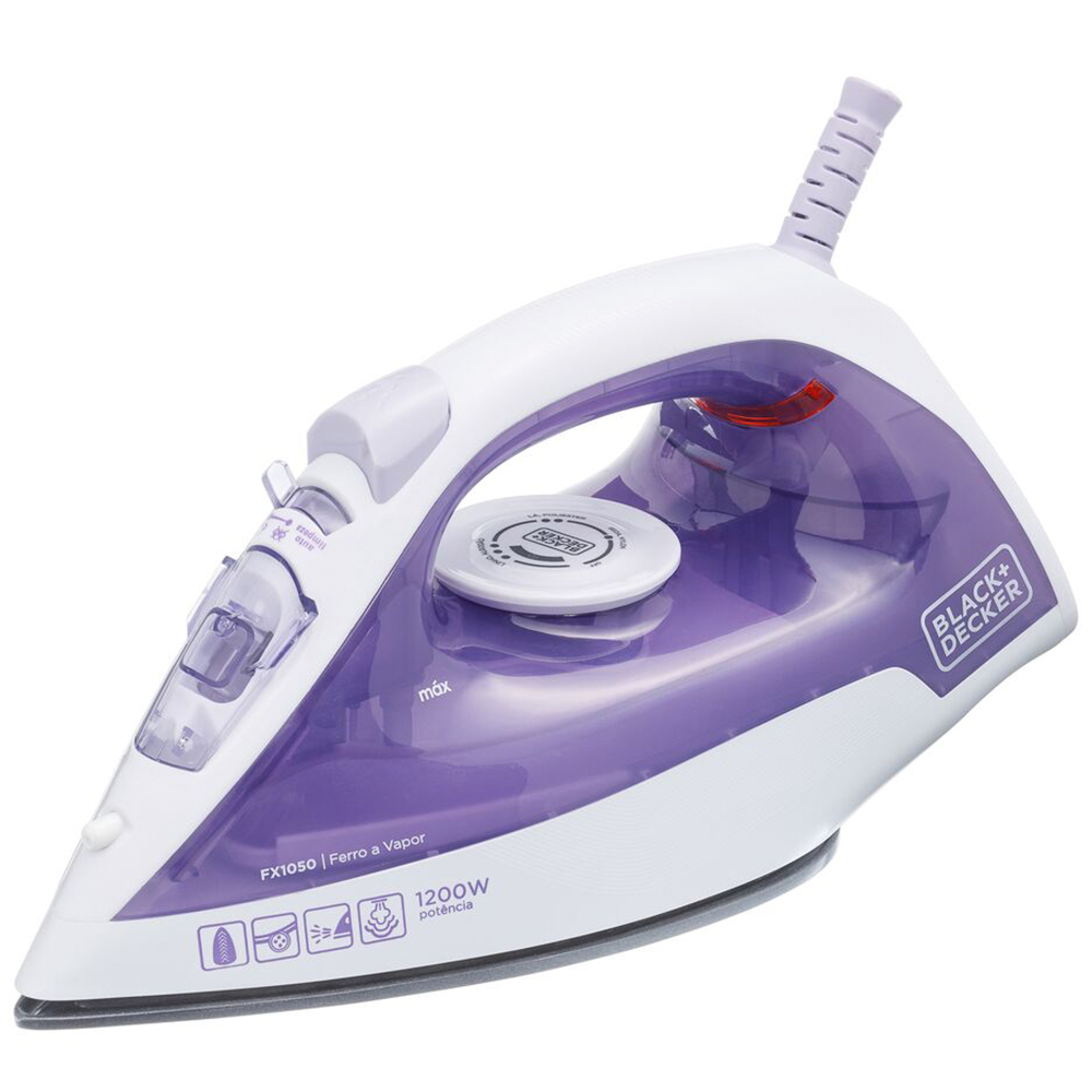 Ferro de Passar a Vapor Black&Decker FX1050 1200W