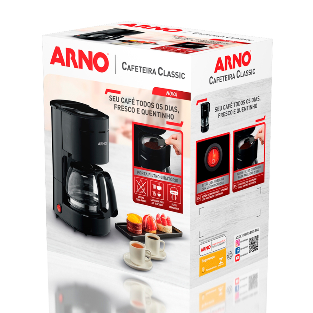 Cafeteira Elétrica Arno Classic 0,6L CFC1 — foto 11