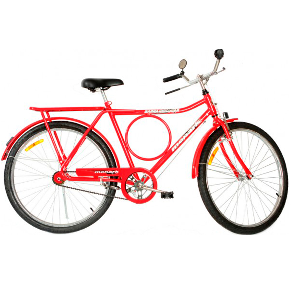 Bicicleta Aro 26 Monark Barra Circular Freio Varão