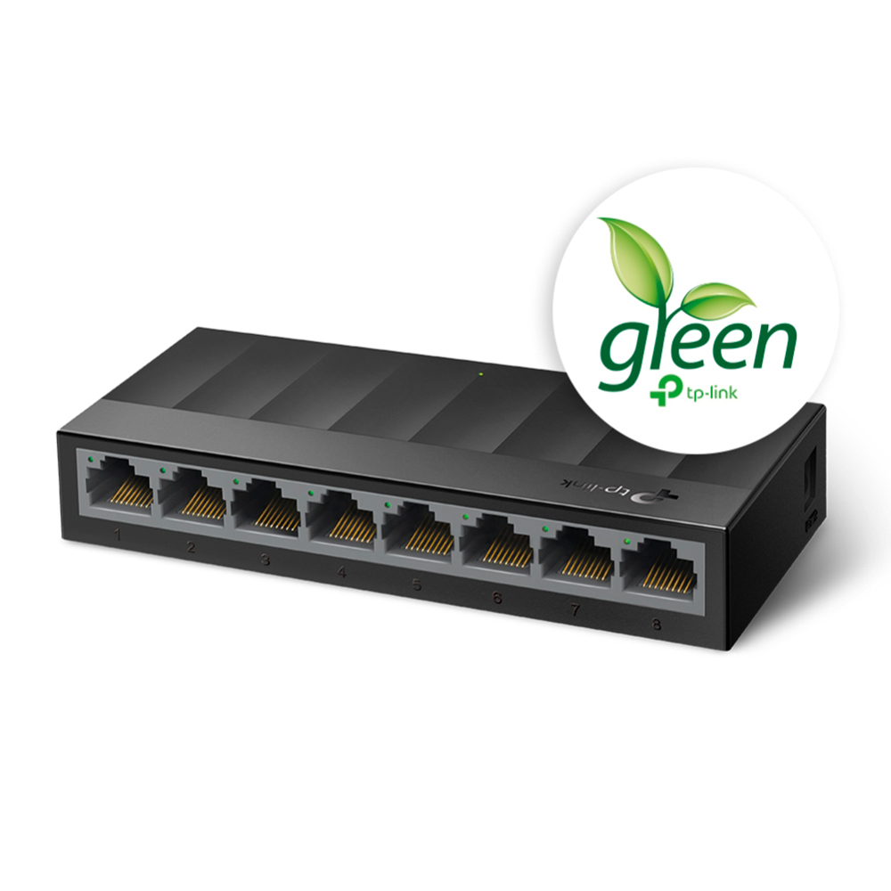 Switch TP-Link  LS1008G 8 Portas Gigabit 1000Mbps — foto 3