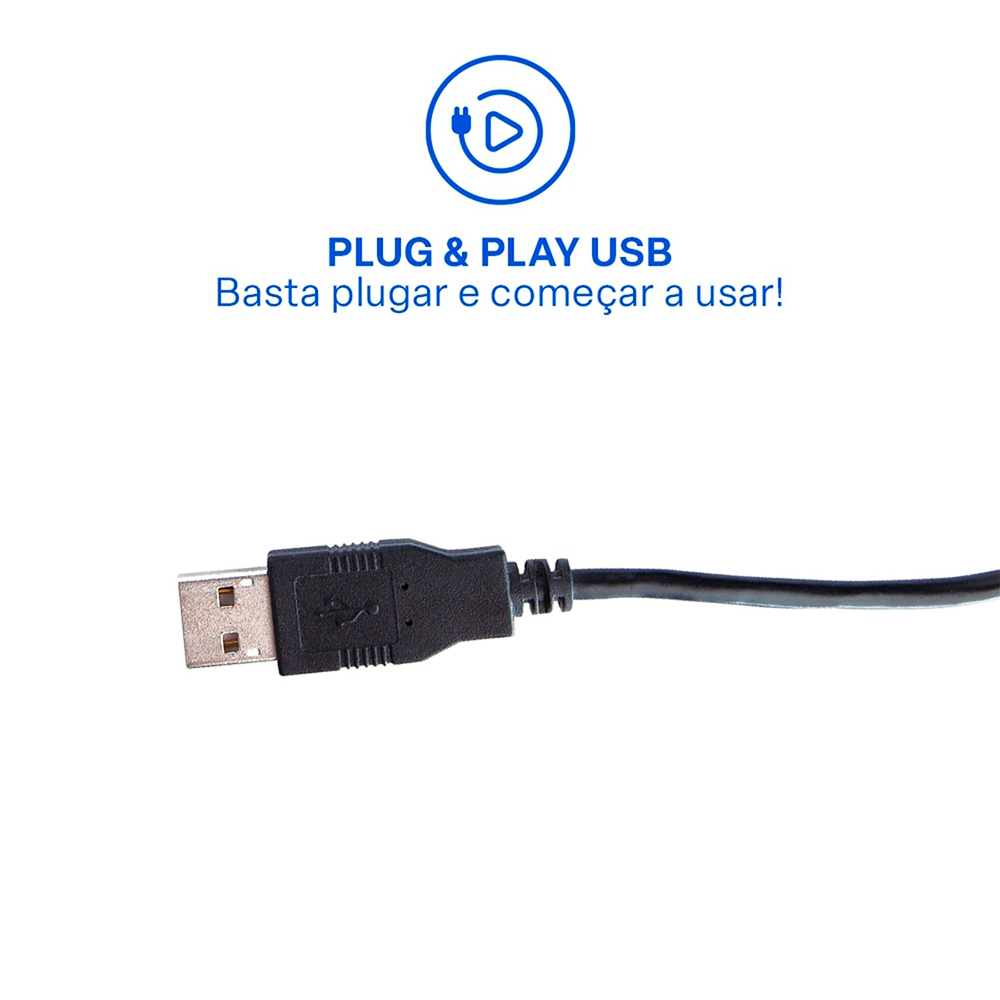 Teclado com Fio e Plug & Play TF100 Multi — foto 6
