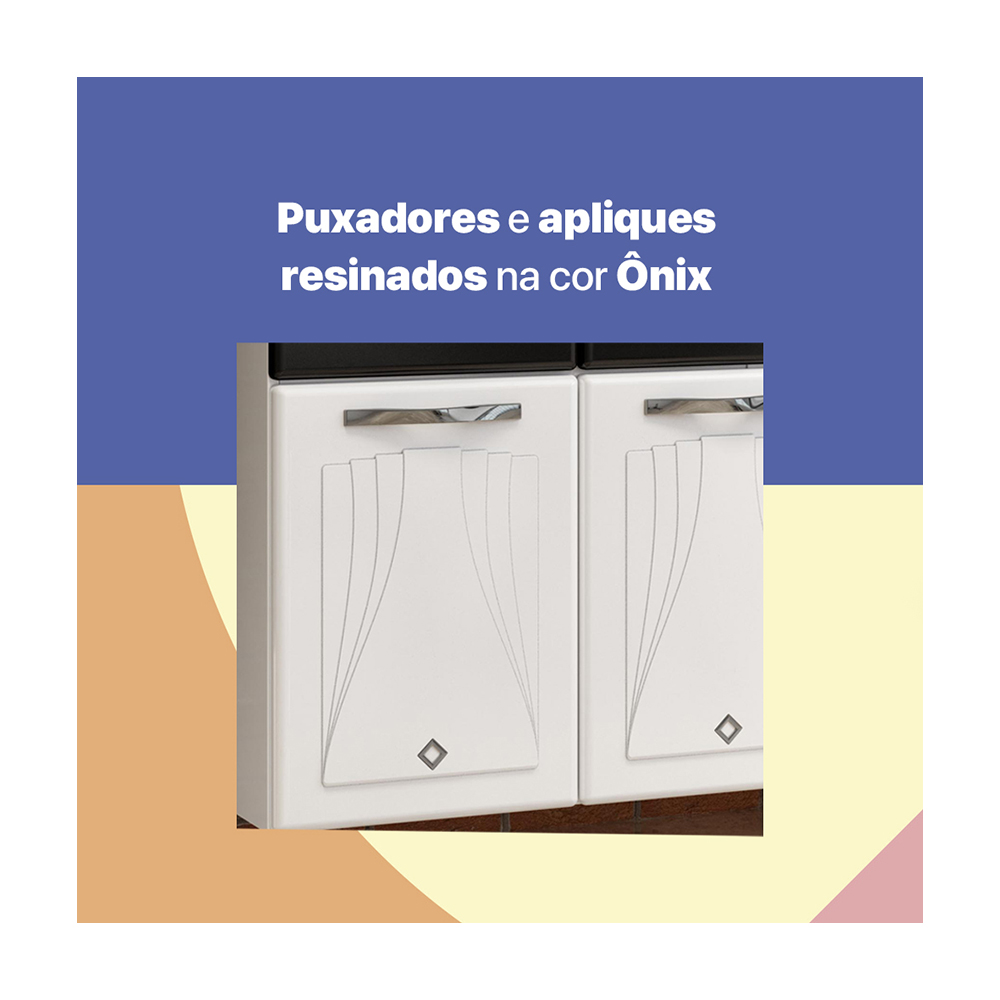Cozinha Compacta 6 Portas 3 Gavetas Star Telasul — foto 8