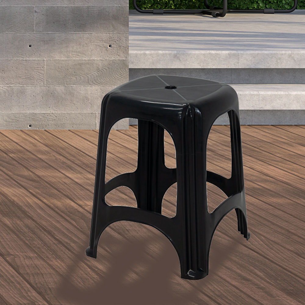Banqueta de Plástico com Suporte de até 100kg Niteroi Tramontina