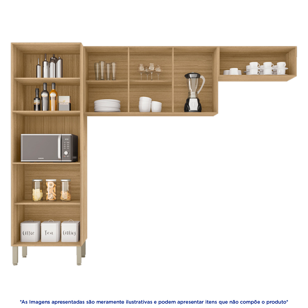 Cozinha Compacta 9 Portas Versalhes Kit's Paraná — foto 4
