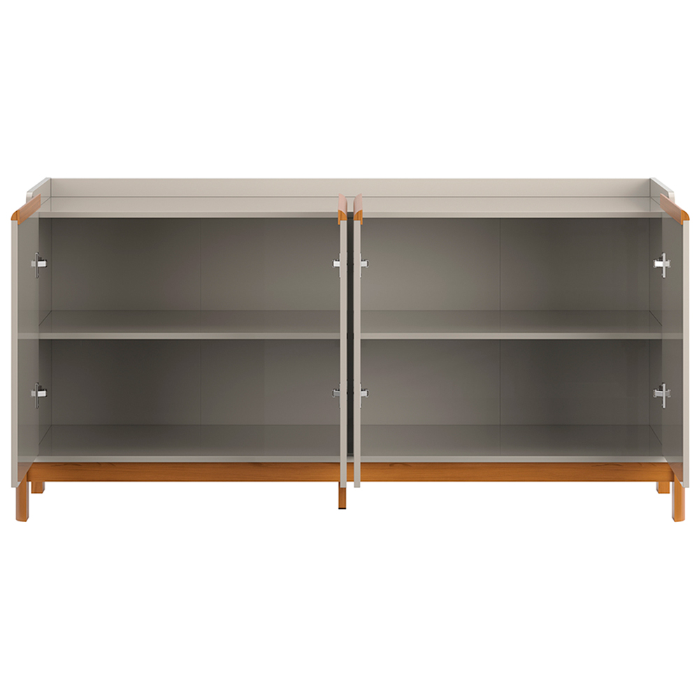 Buffet 4 Portas MDF MDP Elegance Lukaliam — foto 5