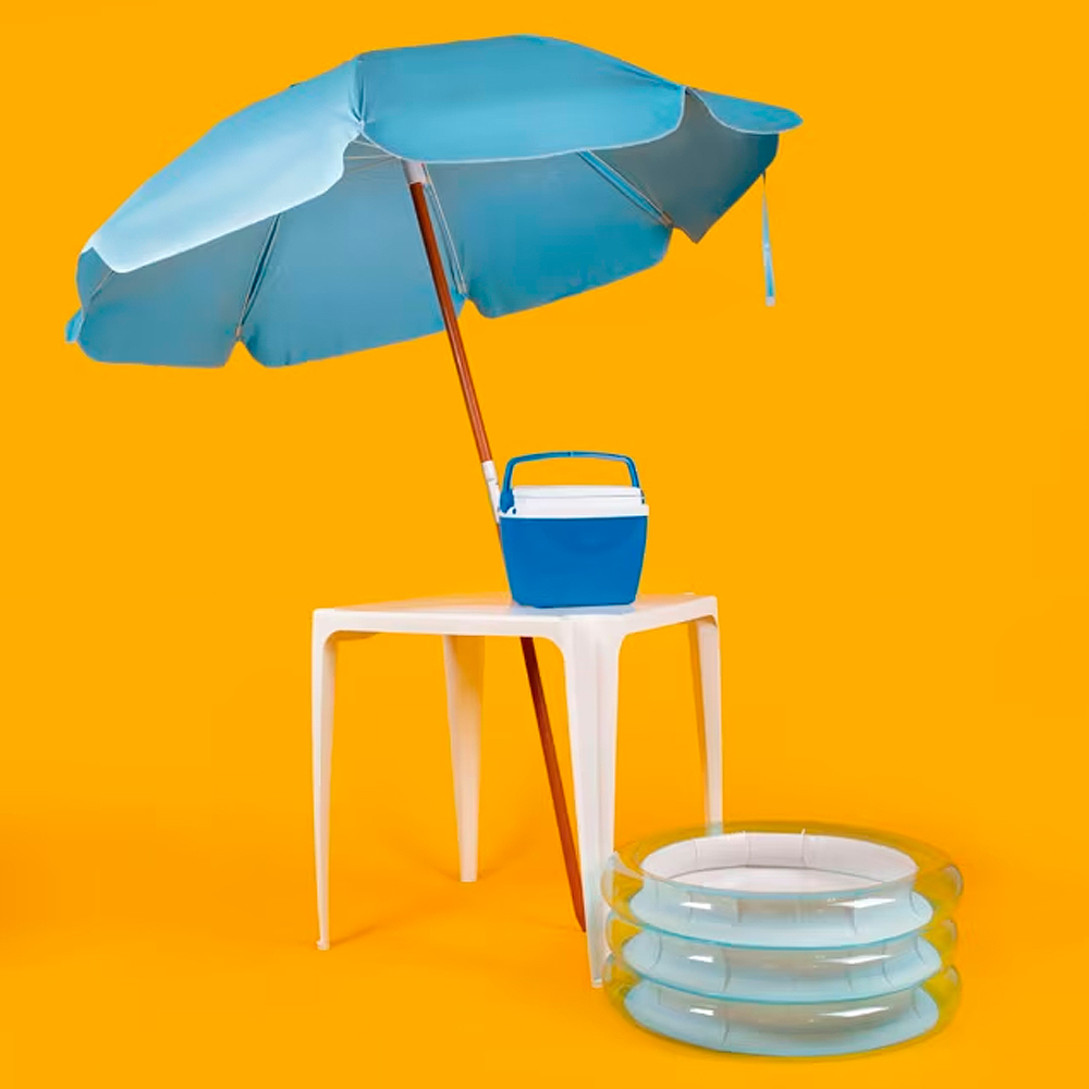 Mesa Quadrada de Plástico Mor Suporta até 30kg — foto 6