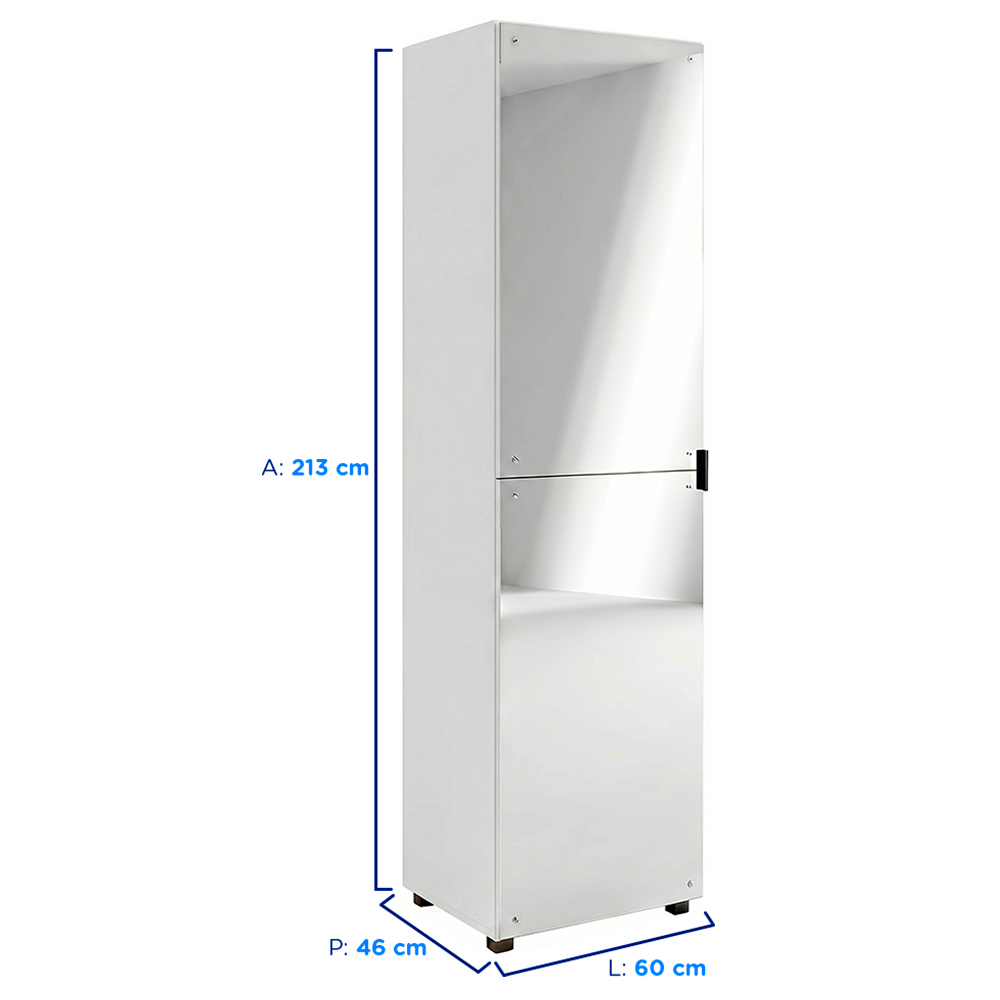 Sapateira 1 Porta com Espelho Versa Home Telasul — foto 4