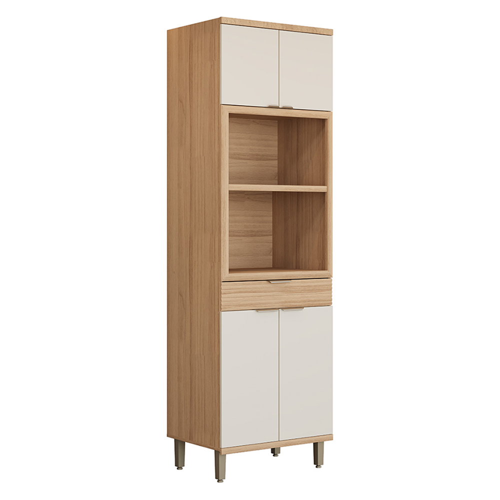 Torre Quente 2 Nichos para Forno MDF Bless Linea Brasil