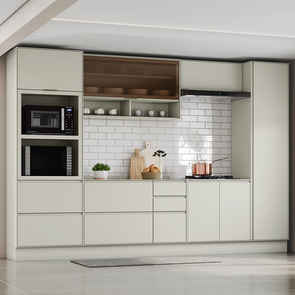 Cozinha Modulada 6 Peças 7 Portas 6 Gavetas Fineze Henn