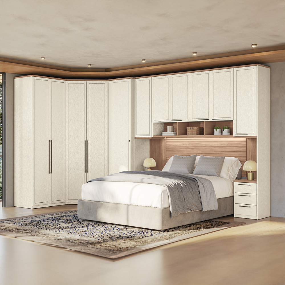 Quarto Modular Santos Andirá Doce Vida 7 Peças