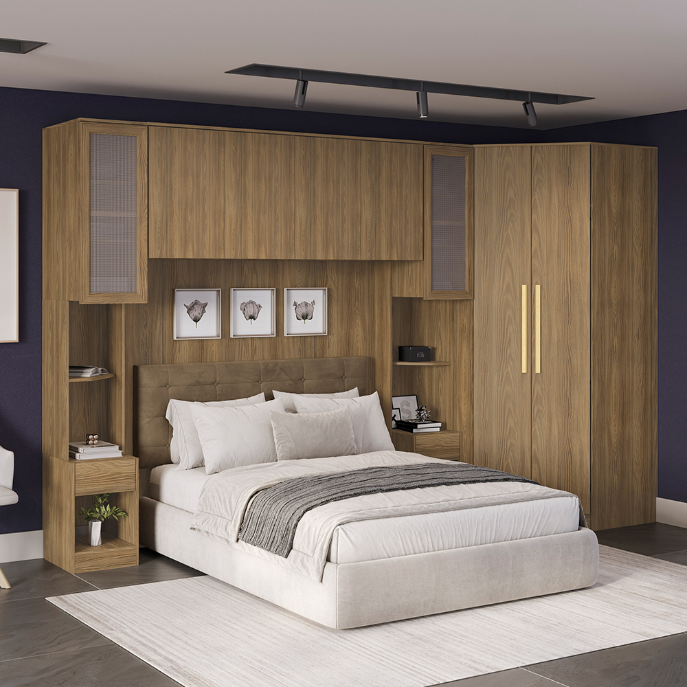 Quarto Modular Ágata Kappesberg 5 Peças