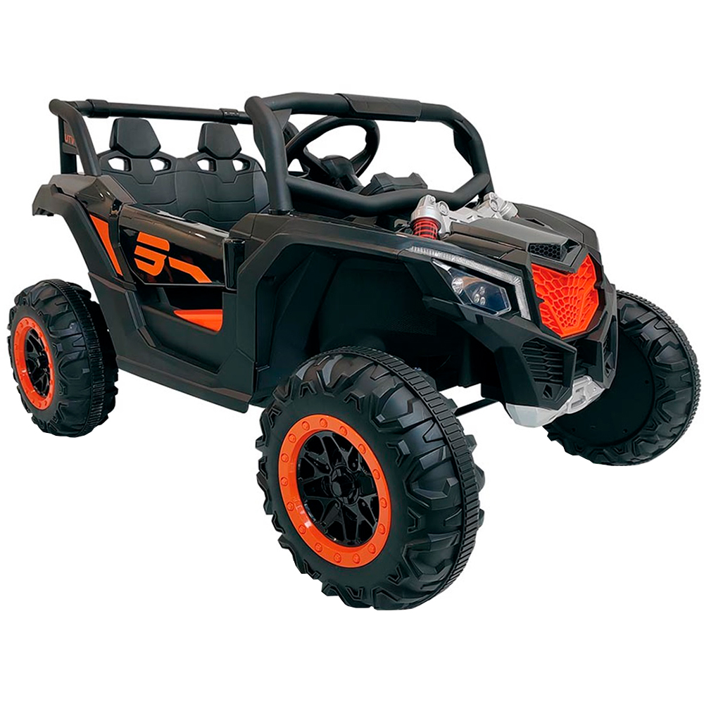 Quadriciclo Elétrico Infantil com Farol e Controle Remoto Bandeirante