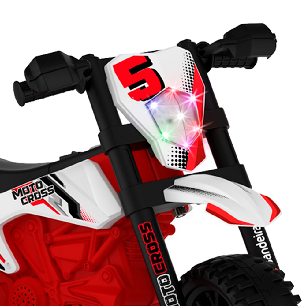 Moto Elétrica Infantil Cross Bandeirante — foto 4