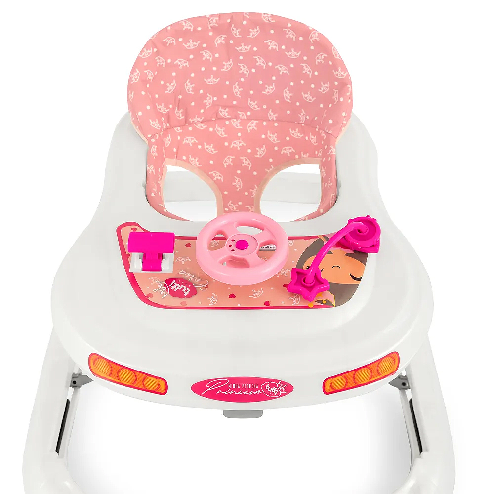 Andador Tutti Baby Acqua Explorador Tecido Removível — foto 7