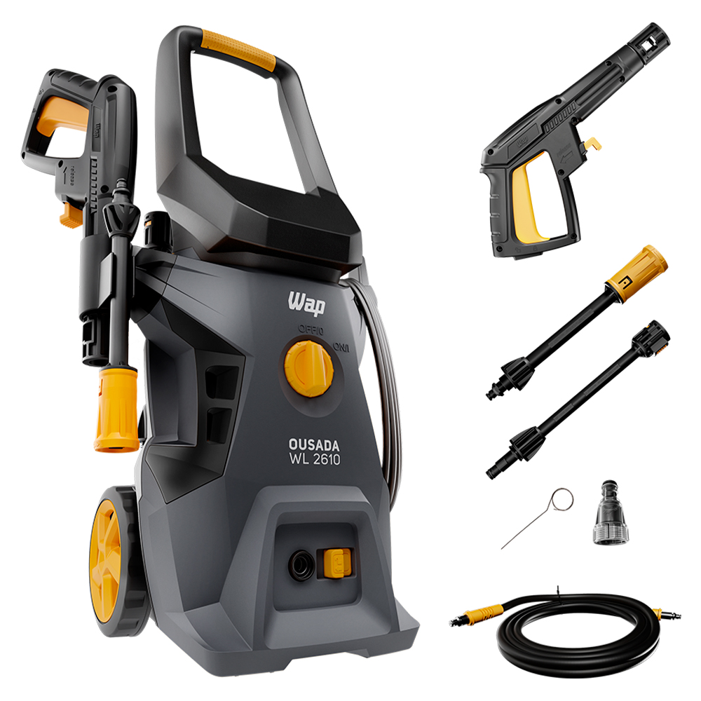 Lavadora de Alta Pressão Wap Ousada WL2610 1750PSI 1500W