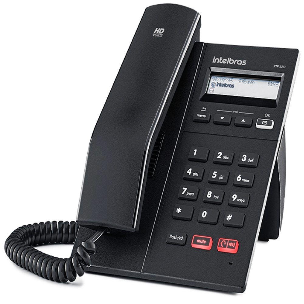 Telefone Intelbras IP TIP125i com Fio — foto 3