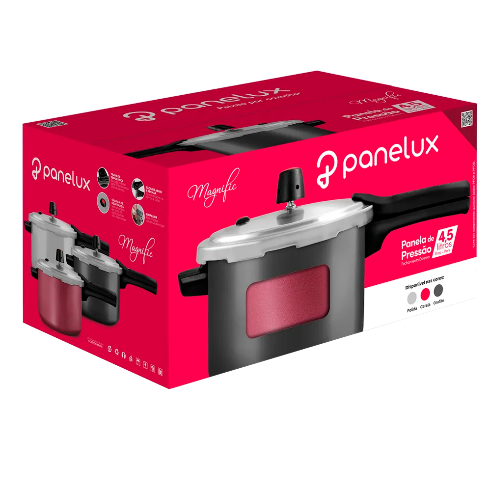 Panela de Pressão Panelux 4,5L Maganific — foto 7