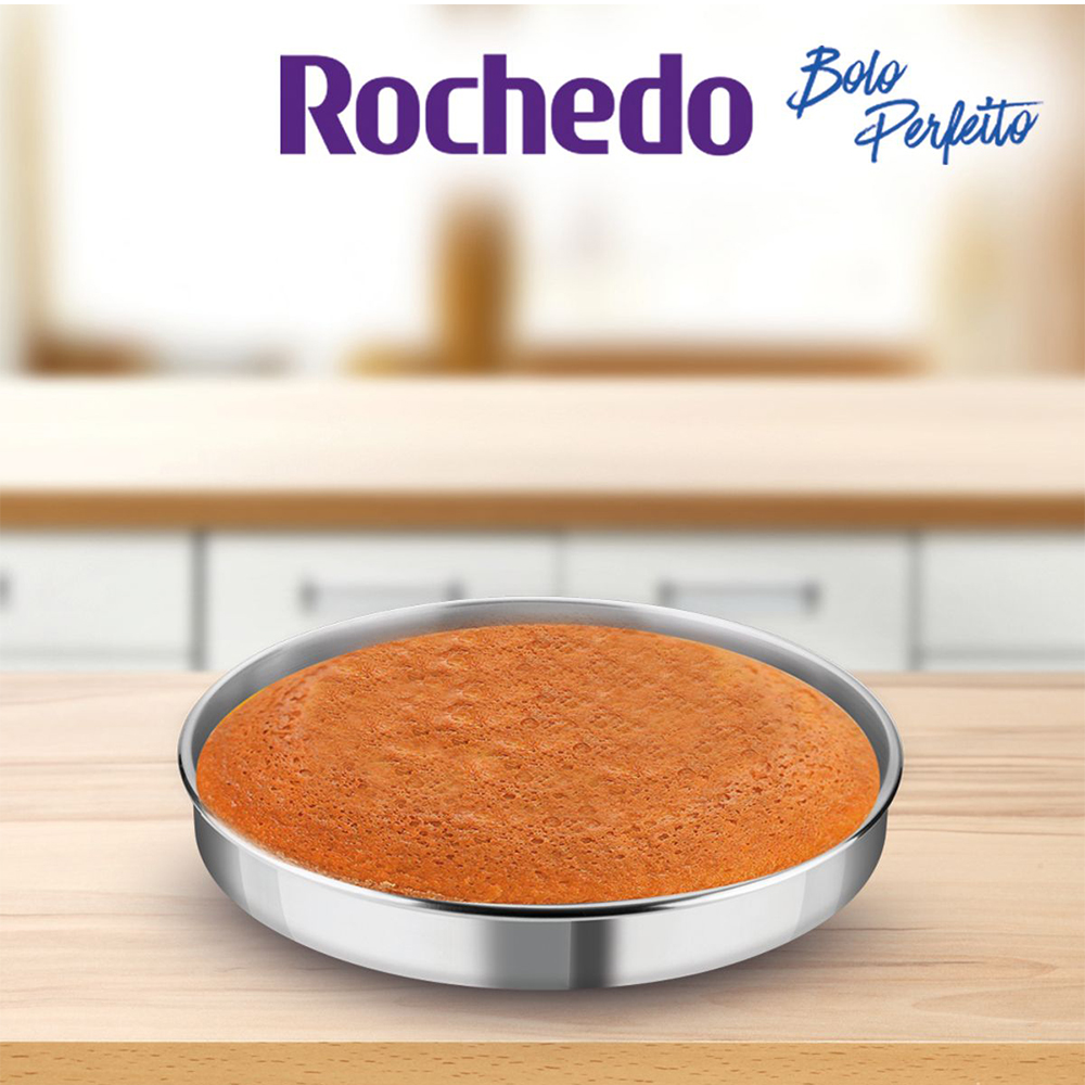 Forma Redonda Rochedo 30cm Bolo Perfeito — foto 10