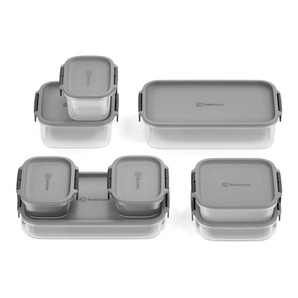 Conjunto de Potes Herméticos Electrolux 8 Unidades — foto 4