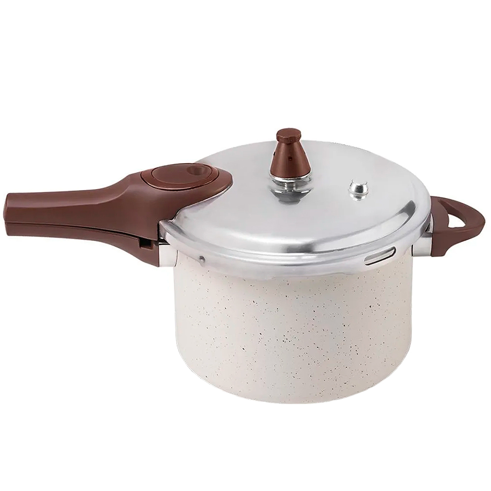 Panela de Pressão C.L Pressure com Fundo de Indução Brinox 4,2L Alumínio
