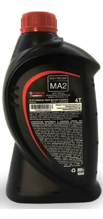 Óleo Yamaha Yamalube 20w50 1l Mineral 4t — foto 4