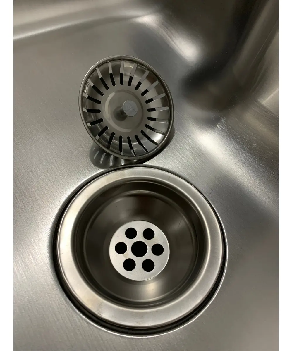 Tanque Lavanderia 55x45 Com Acessórios Aço Inox Escovado — foto 4