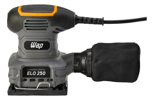 Lixadeira Orbital ELO 250 FW008918 Cinza, Amarelo e Preto Wap