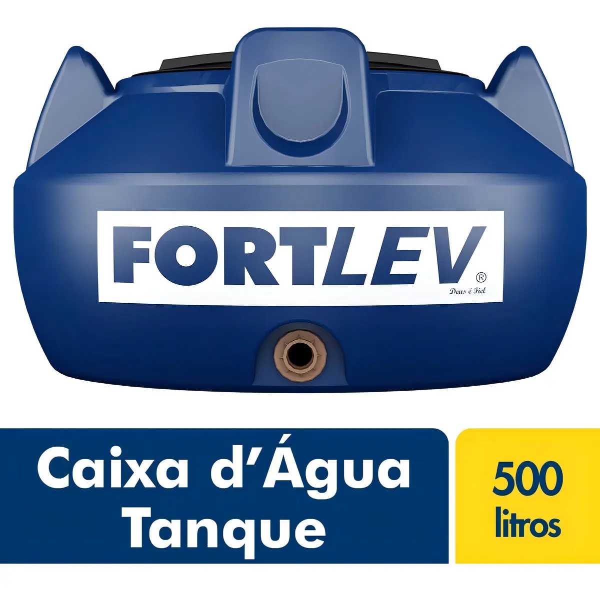 Caixa D água Tampa De Rosca 500l Fortlev — foto 3