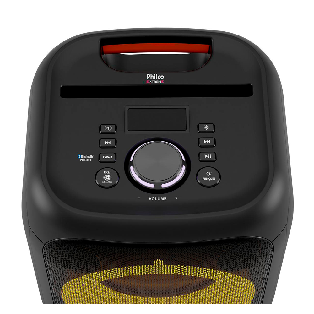Caixa de Som Amplificada Philco PCX4800 380W Bluetooth — foto 4