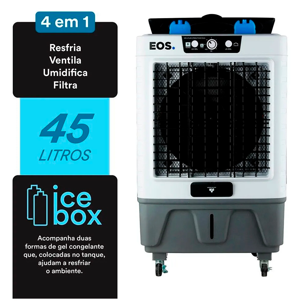 Climatizador de Ar EOS ECL510M 45L 3 Velocidades — foto 5