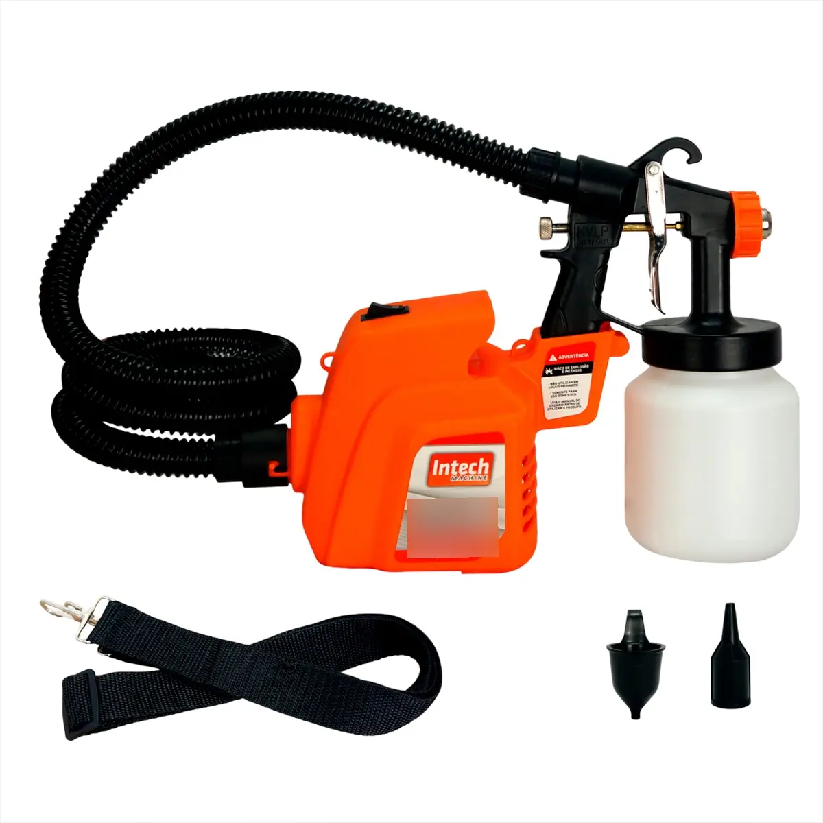 Pistola de Pintura Intech HV500 450W com Sistema HVLP